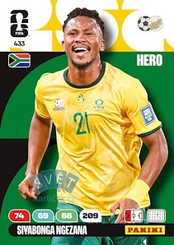 Siyabonga Ngezana South Africa Panini FIFA World Cup 2026 Adrenalyn XL #433
